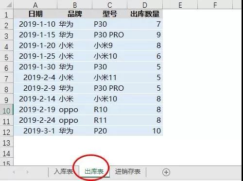 excel进销存表怎么做