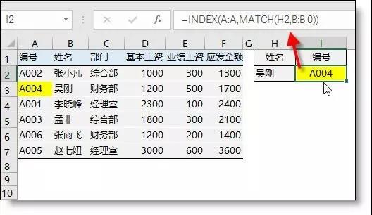 excel中查找函数汇总