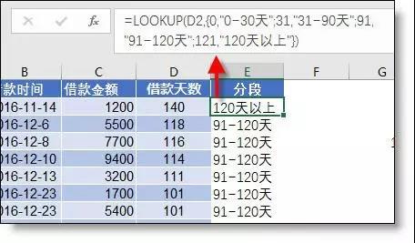 如何用excel做账龄分析表