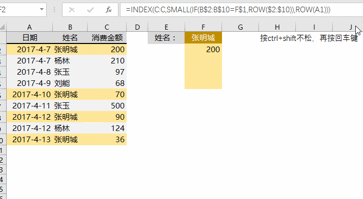 excel最常用的统计函数
